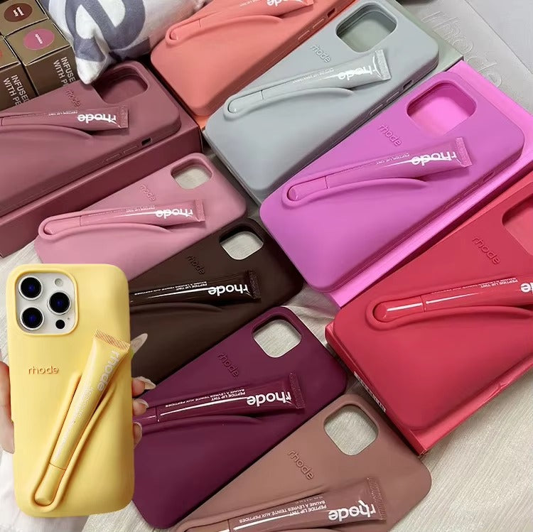 Fashion Lip Gloss Holder iPhone Case