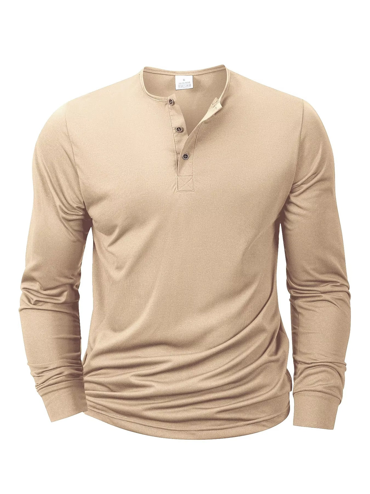 Men’s Long Sleeve Henley T-Shirt