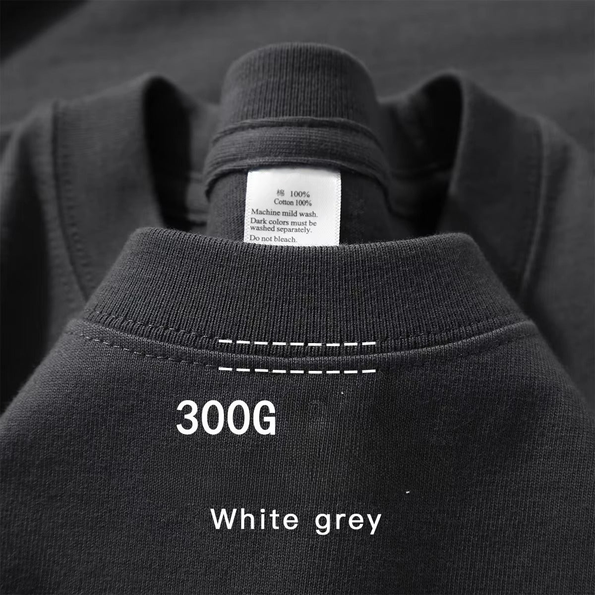 Heavyweight 300G Cotton Oversized T-Shirt