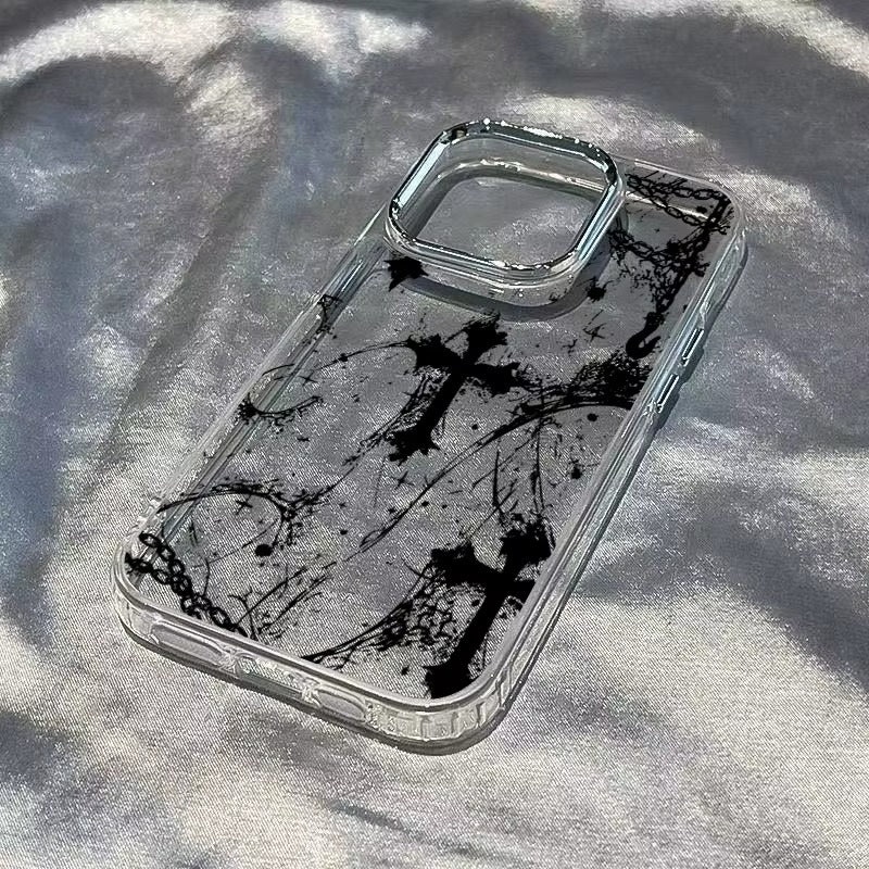 Cool Dark Gothic Cross Phone Case