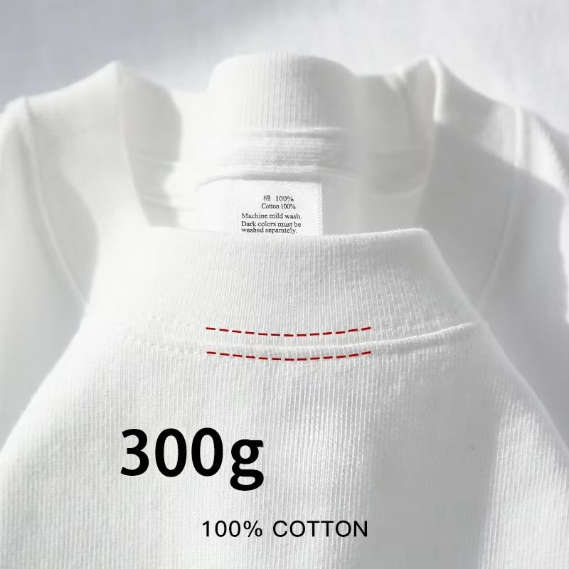 Heavyweight 300G Cotton Oversized T-Shirt
