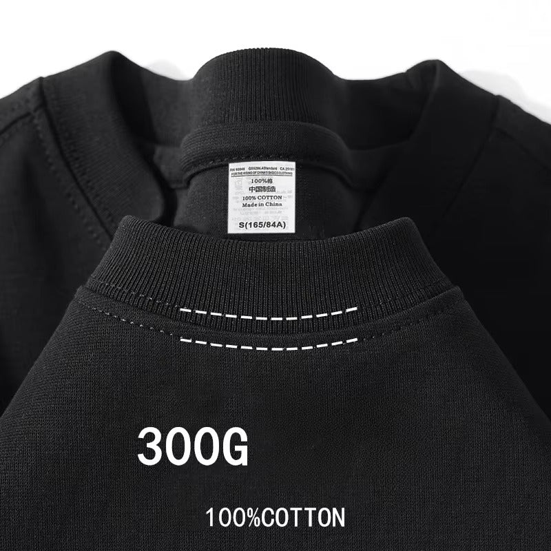 Heavyweight 300G Cotton Oversized T-Shirt