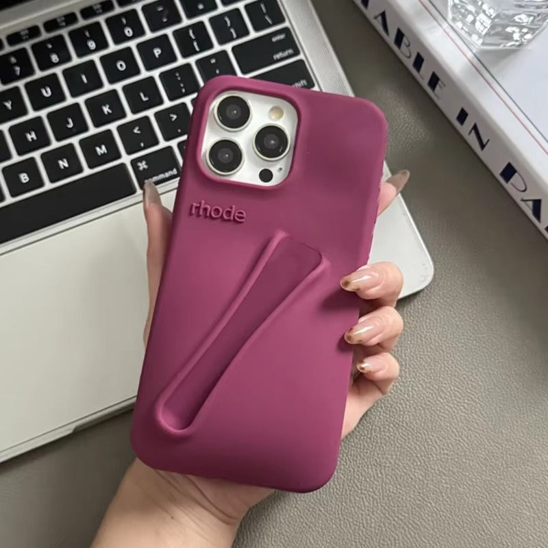 Fashion Lip Gloss Holder iPhone Case