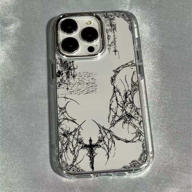 Cool Dark Gothic Cross Phone Case