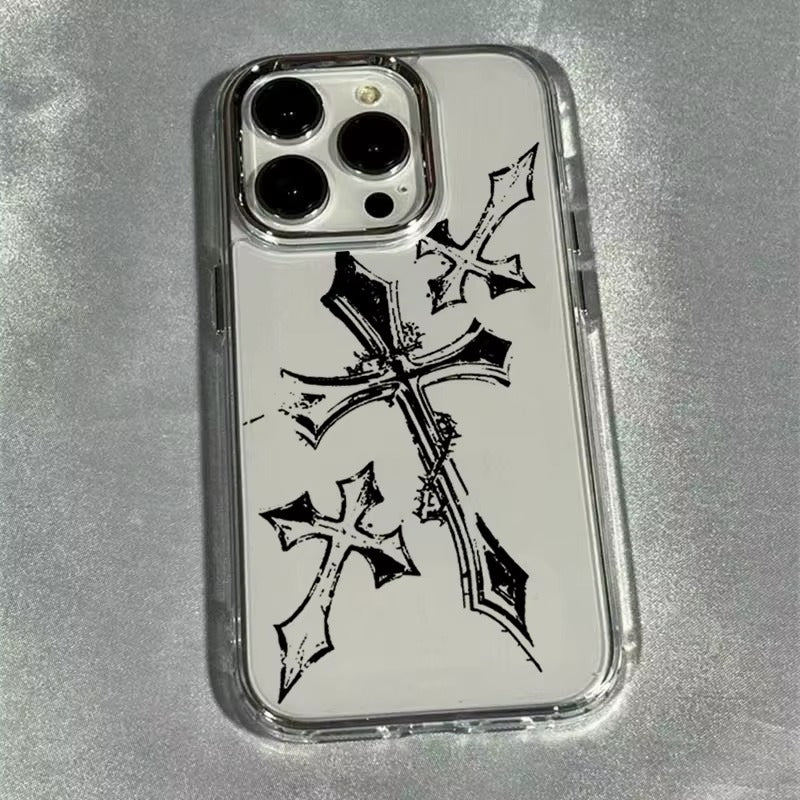 Cool Dark Gothic Cross Phone Case