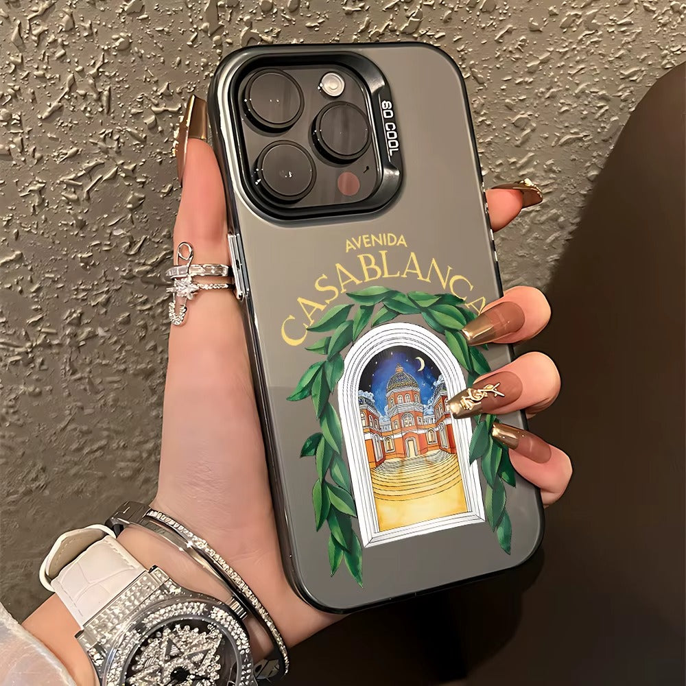 Retro Tennis Club Matte iPhone Case