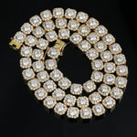 10MM Solitaire Tennis Chain - RIGHTOUTFIT