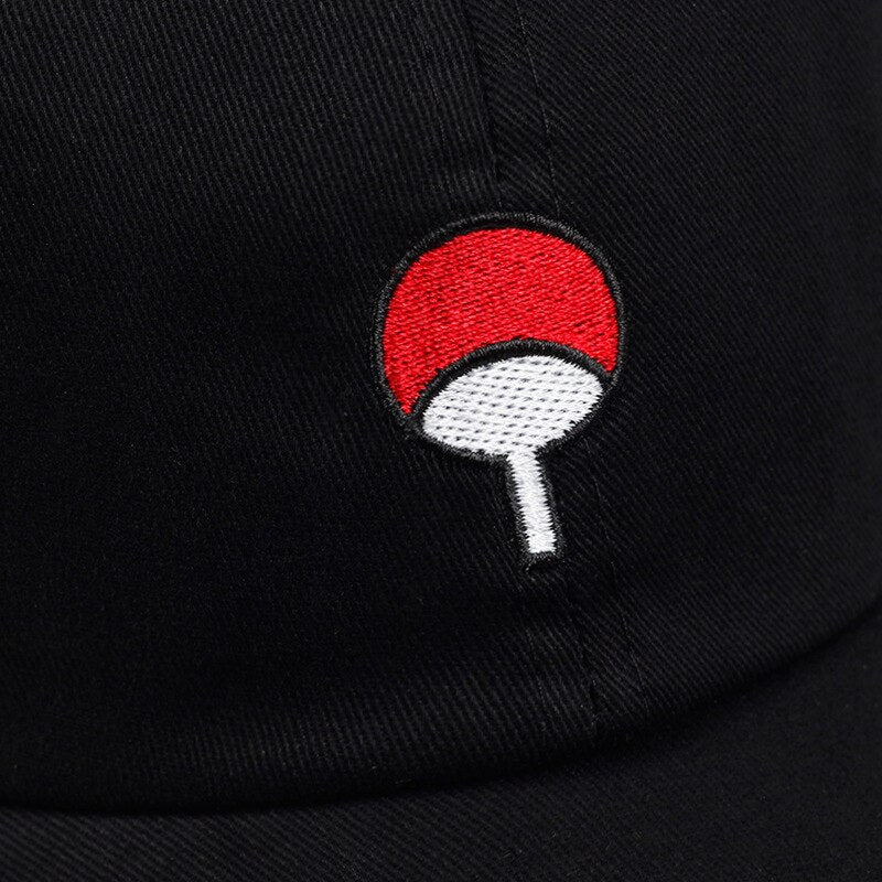 Uchiha Clan Logo Embroidered Baseball Hat - RIGHTOUTFIT