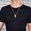 Blue Mortal Kombat character Pendant  with Chain - RIGHTOUTFIT