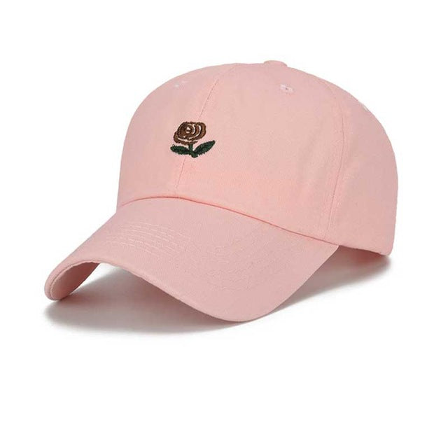 Roses Embroidery hat - RIGHTOUTFIT
