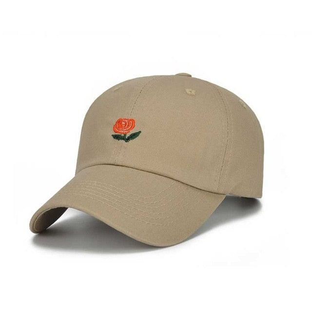 Roses Embroidery hat - RIGHTOUTFIT