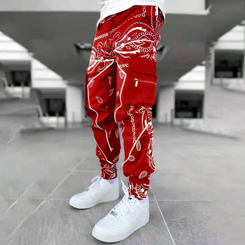 Paisley Oversized Joggers