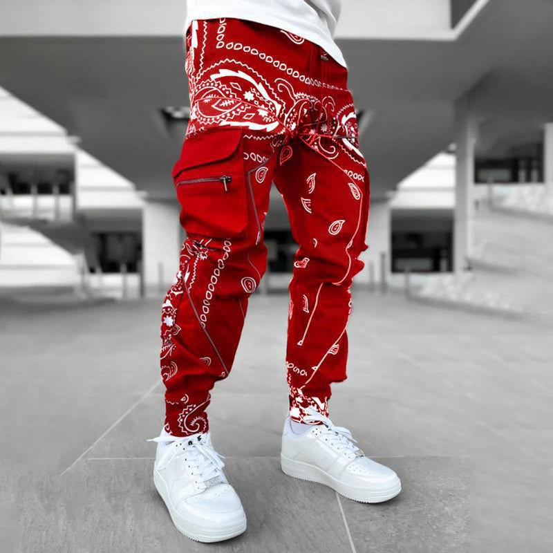 Paisley Oversized Joggers