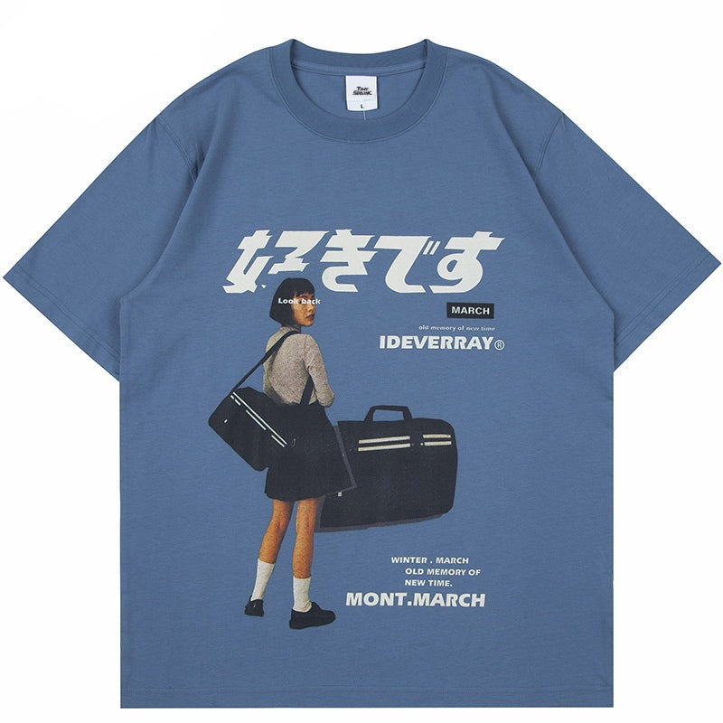Harajuku Japanese Girl T Shirt