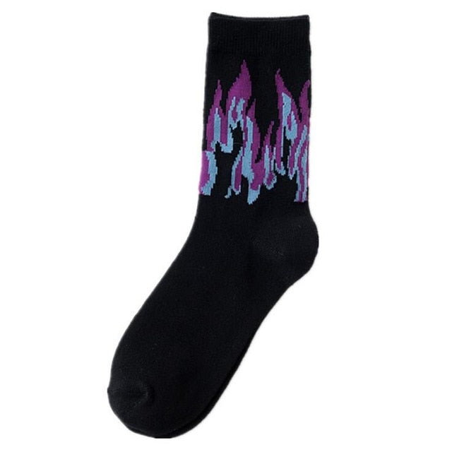 Flame Harajuku Socks - RIGHTOUTFIT
