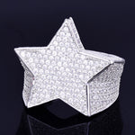 Iced out Star Ring - RIGHTOUTFIT