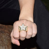 Iced out Star Ring - RIGHTOUTFIT