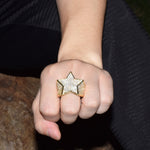 Iced out Star Ring - RIGHTOUTFIT