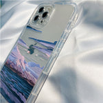 Retro Snow Mountain Sunset Phone Case