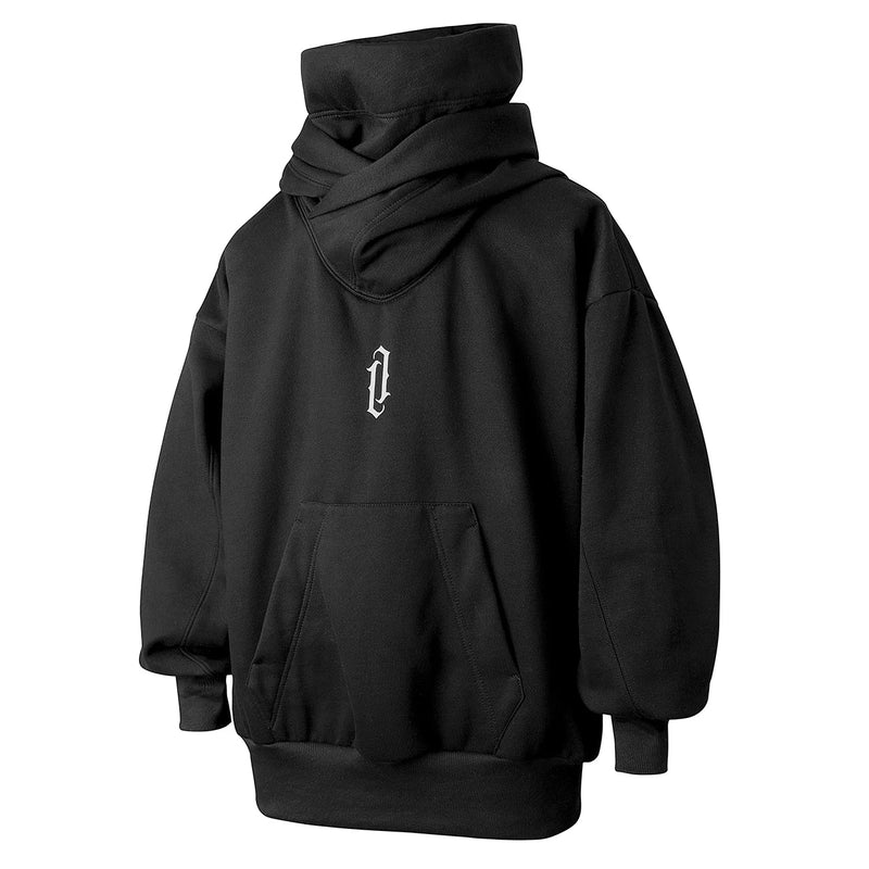 Double Neckline Hoodie