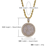 QC Spinner Pendant with chain - RIGHTOUTFIT