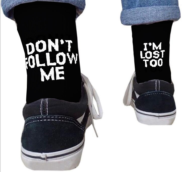 I am lost too Socks