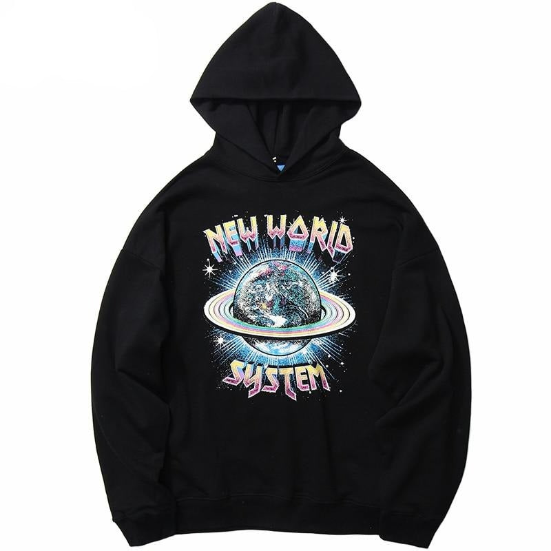 New World System  Pullover Hoodie