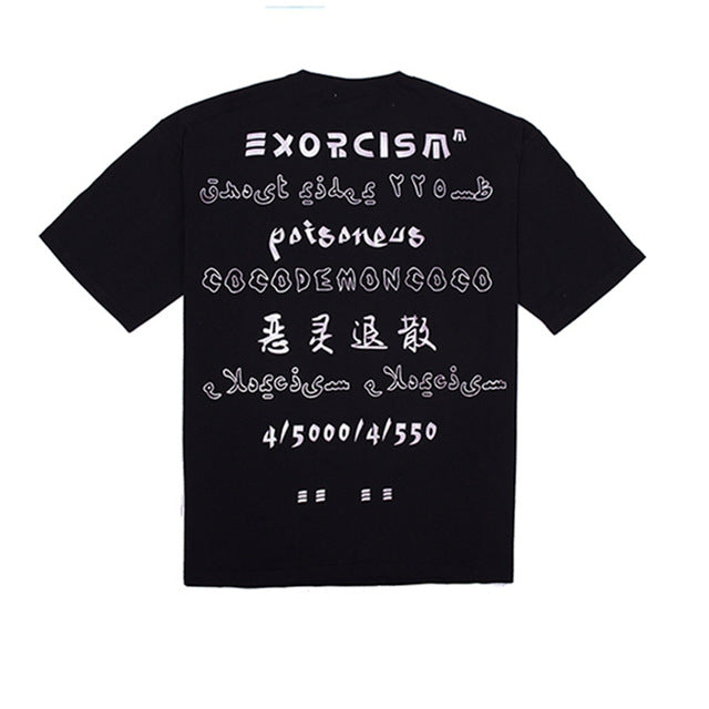 17SS joint letter t-shirt - RIGHTOUTFIT