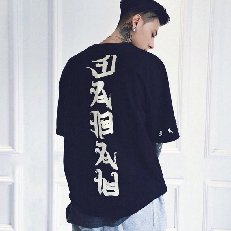 kanji t shirt - RIGHTOUTFIT