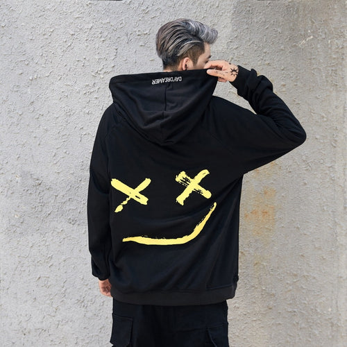 X Smile Hoodie - RIGHTOUTFIT