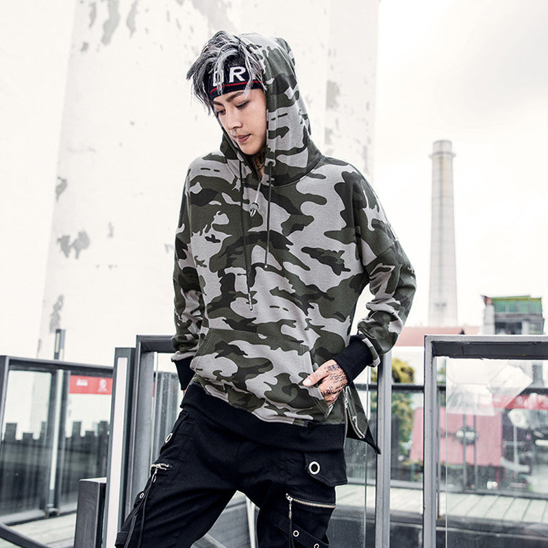 Fashion camo hoodie - RIGHTOUTFIT