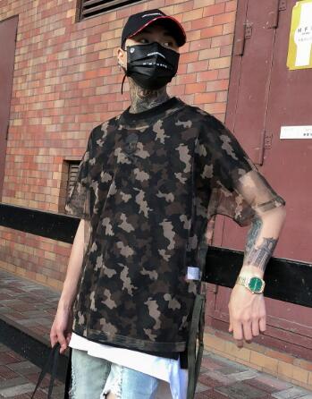 Mens Shirt camouflage shirt - RIGHTOUTFIT