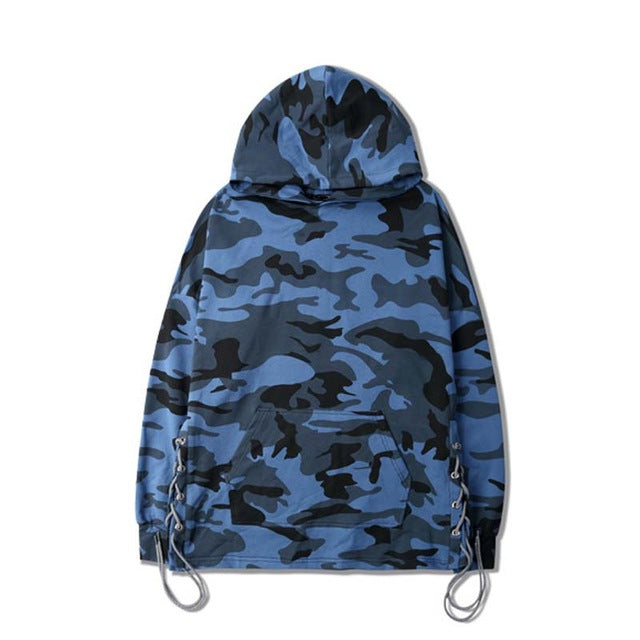 pullover camouflage hoodie - RIGHTOUTFIT