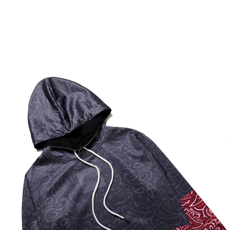 Floral Stitching hoodie - RIGHTOUTFIT