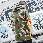 Flames camo Hoodie - RIGHTOUTFIT