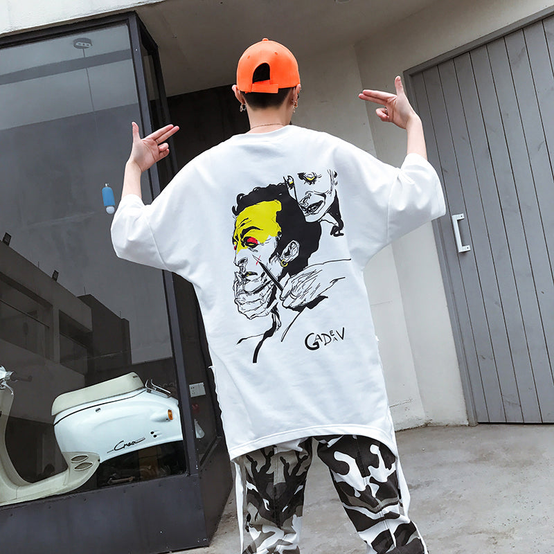 Extended Knife Face T Shirt - RIGHTOUTFIT