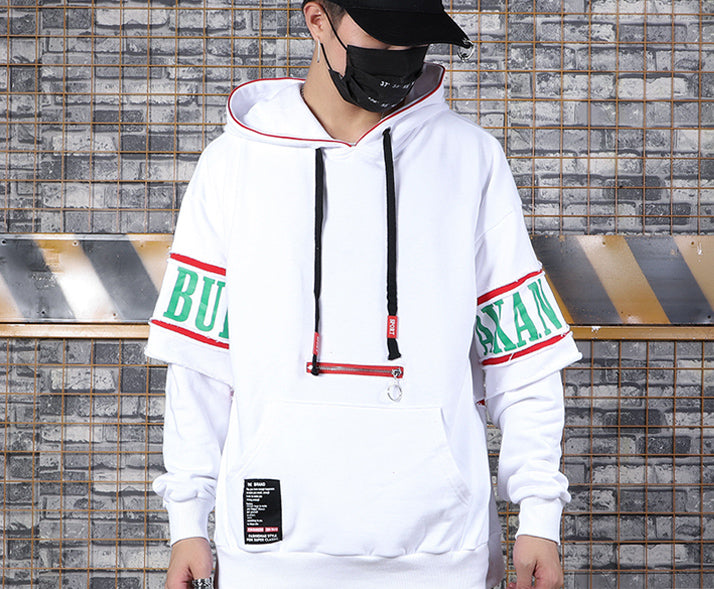 Dual question mark hoodie - RIGHTOUTFIT