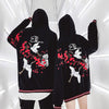 Rose crane hoodie - RIGHTOUTFIT