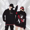 Rose crane hoodie - RIGHTOUTFIT